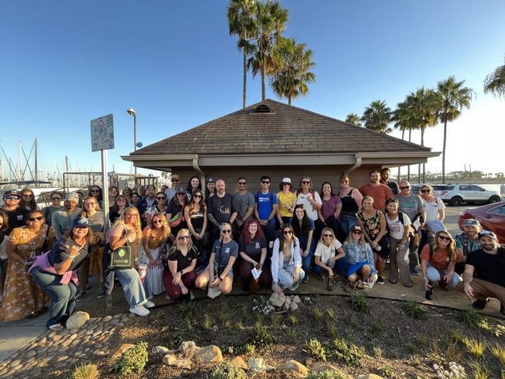 Surfrider Members at the Ocean Friendly Garden in Long Beach